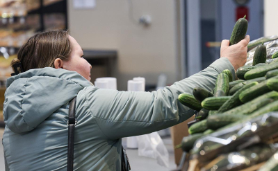 В России впервые с прошлой осени подешевели огурцы