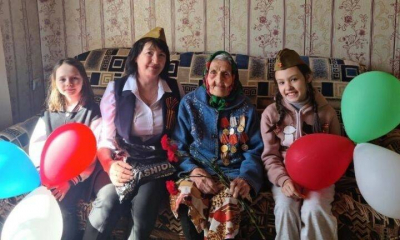 Труженица тыла Нина Константинова из Татарстана отмечает 100-летний юбилей
