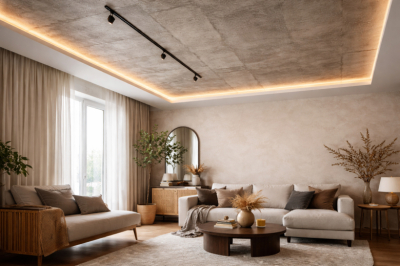 Натяжные потолки &mdash; прошлый век: вот 5 стильных идей, которые выбирают в 2026 году