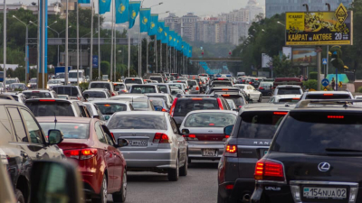 Велосипед стал самым быстрым транспортом в пробках Алматы &mdash; эксперимент