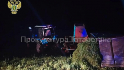 Четыре человека стали жертвами страшной аварии с трактором в Татарстане 14/07/2026 &ndash; Новости