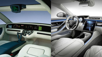 Салоны старых автомобилей, которые превзошли новые машины