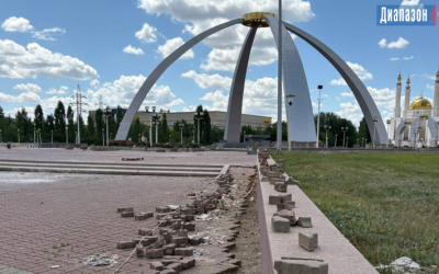 Банк помогает ремонтировать бульвар