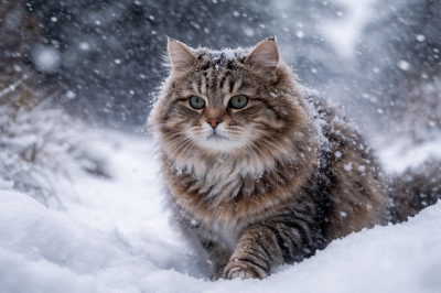 Метель и резкое похолодание до -21 градуса накроют Татарстан в понедельник