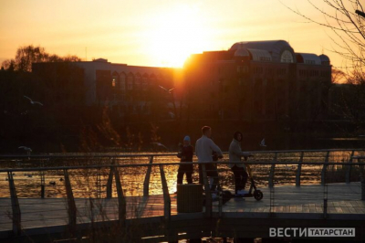 В Татарстане на выходных ожидается до +14 градусов