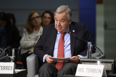Гутерриш призвал к интенсификации дипломатии в конфликте на Украине