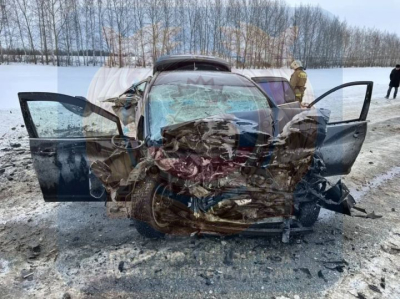 Два &laquo;Ниссана&raquo; &ndash; две жертвы: в Татарстане на встречке произошло смертельное ДТП