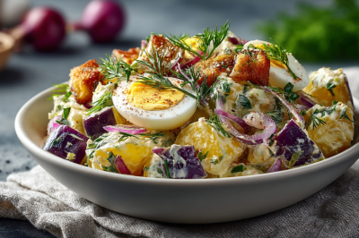 Все путают в этом салате баклажаны с грибами: простецкий, но не стыдно подать на праздничный стол