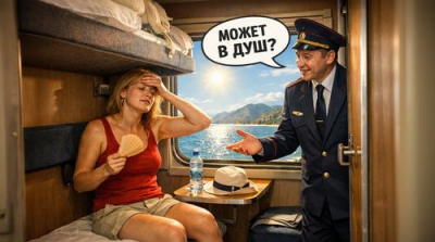 Душ в вагонах в Крым станет заменой кондиционированию?