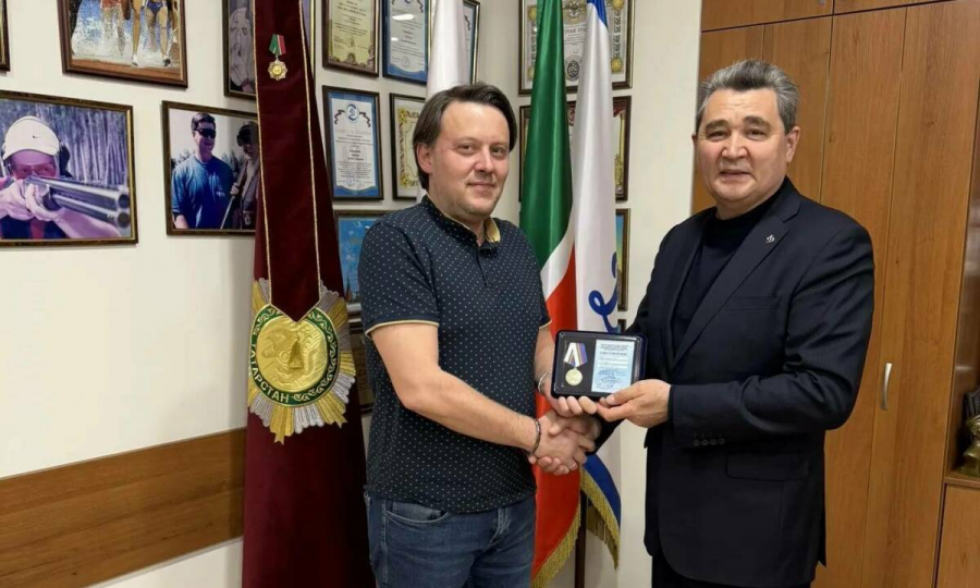 Редактор &laquo;ТИ-Спорта&raquo; награжден медалью 100-летия ФСО &laquo;Динамо&raquo; РТ